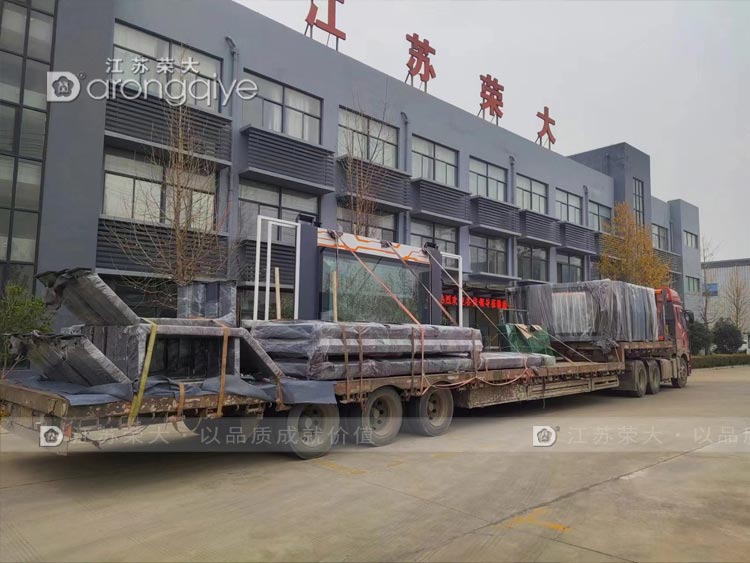 湖北智能公交車站候車亭第三批發(fā)貨配圖二