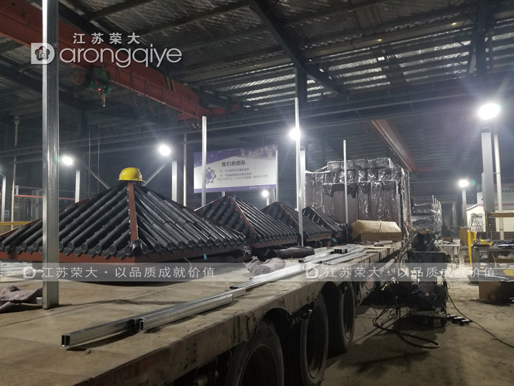 第二批陜西仿古候車亭發(fā)貨圖三