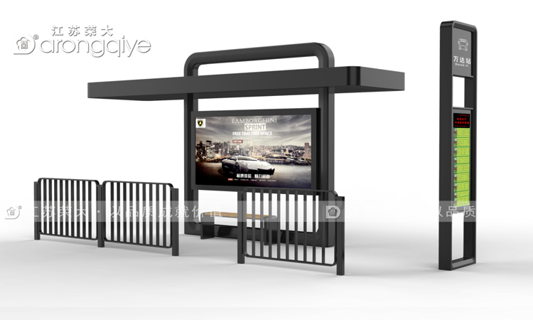 公交站臺候車亭,不僅僅是等待的地方