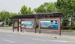 農村候車亭怎么建最接地氣